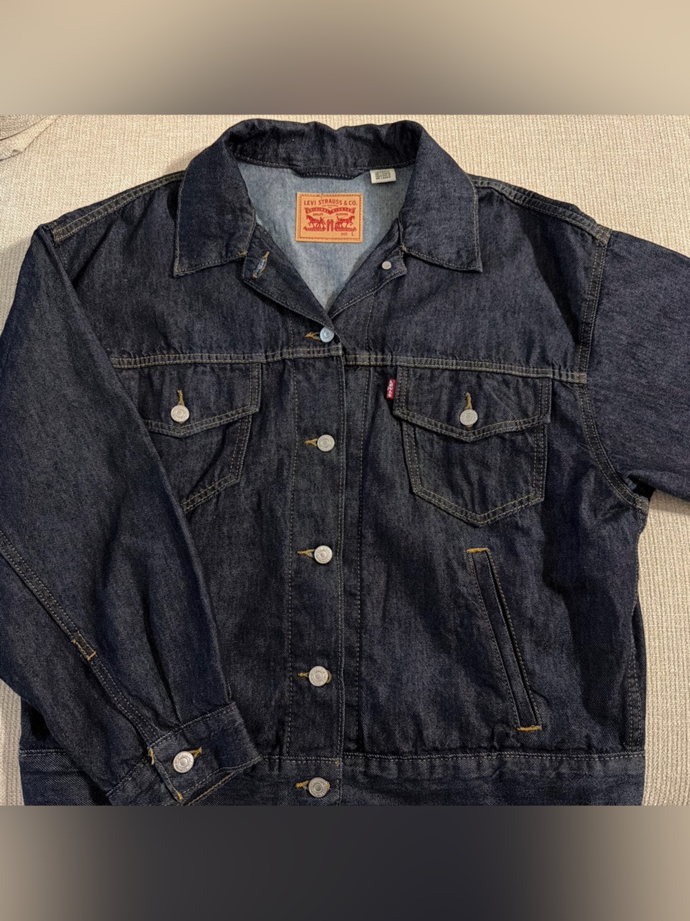 Levi's Dark Indigo Denim Jacket